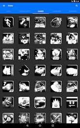 Flat Black and White Icon Pack poster 21