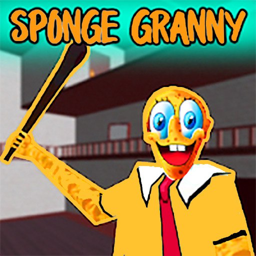 Sponge Granny Horror Scary V3