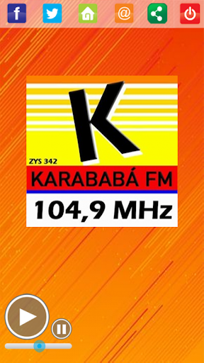 Rádio Karababá FM Screen 2