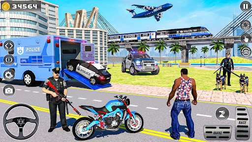 Police Car Games Police Games Screen 2