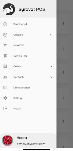 eyravat POS Screen 2