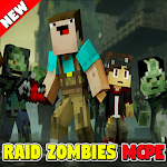 Cover Image of Télécharger Raid Zombies Map for Minecraft PE 35.4 APK