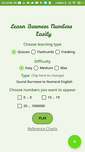Android application Burmese Number - 123- Counting screenshort