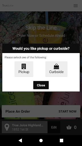True Juice Screen 3