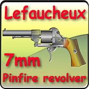 Lefaucheux pinfire revolver