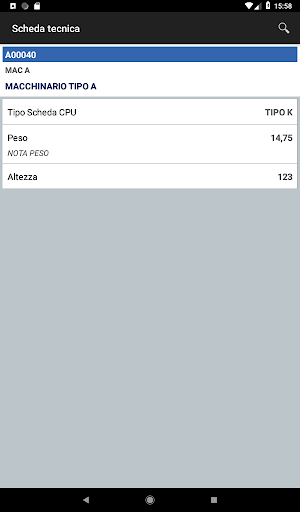 Gestione Interventi Screen 3