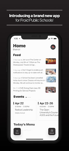 Android application Froid School, MT screenshort