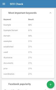 SEO Checker Capture d'écran