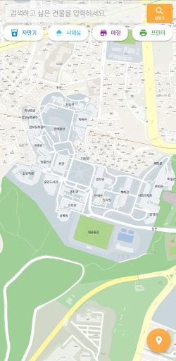 Android application DU벅이 - 동국대학교 길찾기 screenshort