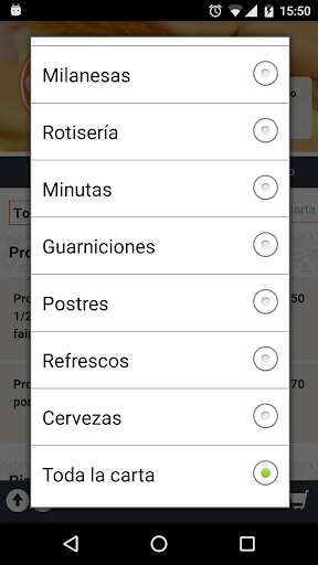Pedidos Palacio Screen 3