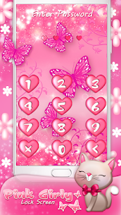 Pink Girly Lock Screen For PC installation