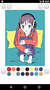 Anime Manga Coloring Book Screenshot