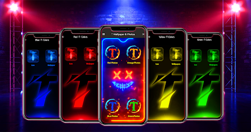 Android application T wallpaper & photos screenshort