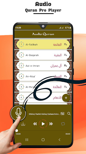 Android application Pro Quran All Reciters screenshort