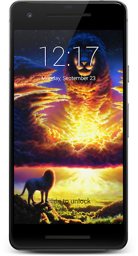 Lion King Of The Hill 4K Lock