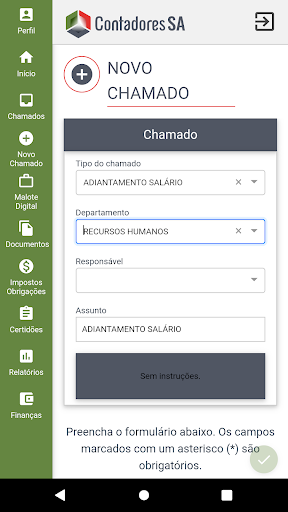 Contadores SA Screen 2