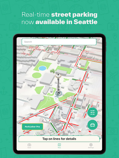 Screenshot of ParkUsher: Find Parking Easily