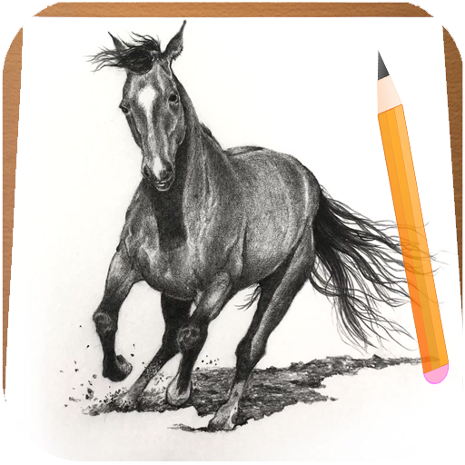 como desenhar 2 cavalos｜Pesquisa do TikTok