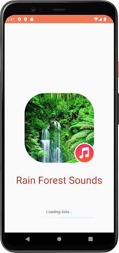 Android application Rain Forest Sounds screenshort