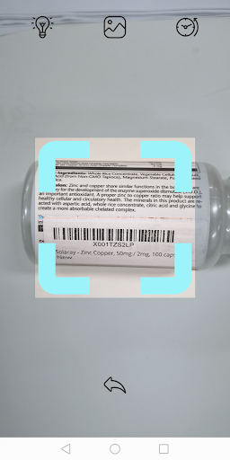 QR code reader and barcode scann