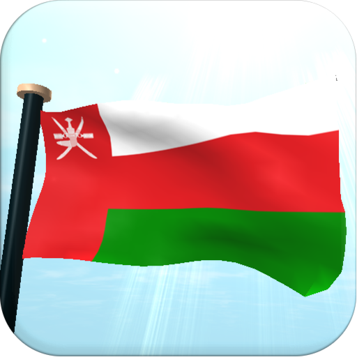 Oman Flag 3D Live Wallpaper logo