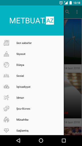 Metbuat.az - Son Xəbərlər Screen 2