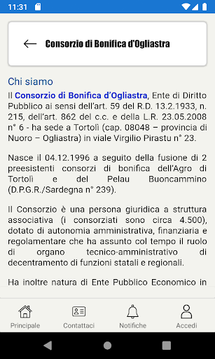Consorzio Bonifica dOgliastra Screen 3