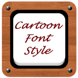 Cartoon Font Style icon