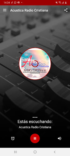 Acústica Radio Cristiana Screenshot