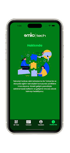 Android application Emko Smart Lock screenshort