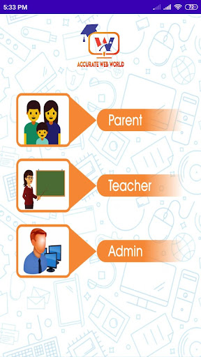 Android application Accurate Web World School ERP screenshort