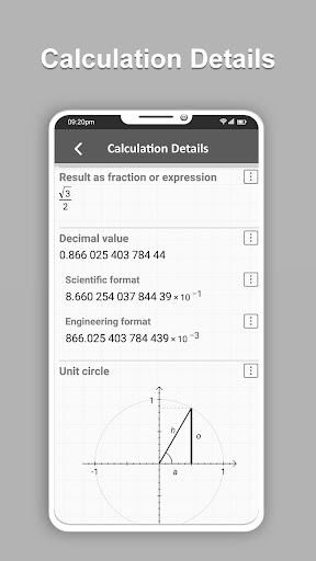 Advanced Scientific Calculator Screen 2