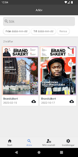 Brandsäkert Screen 2