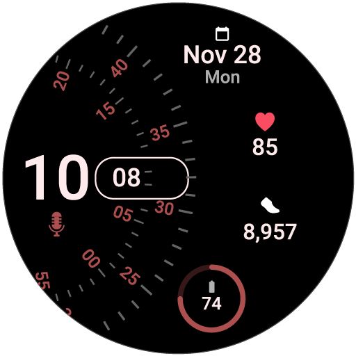 Wheels+ Digital Watch Face logo