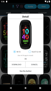 Miband8 - WatchFace for Xiaomi
