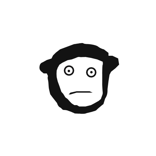 Typing Monkey: a typing master logo