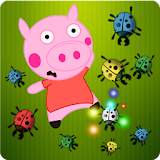 Peppie Pig Bug Smashing Games icon