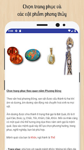 Chọn trang phục phong thuỷ Screen 3