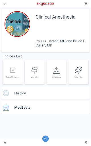 Screenshot of Clinical Anesthesia Full Text