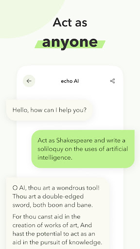 Echo - AI Chatbot Screen 3
