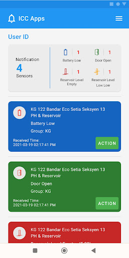 ICC App Screen 2