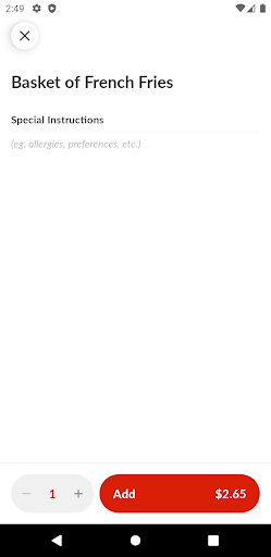 Halftime Pizza and Ribs