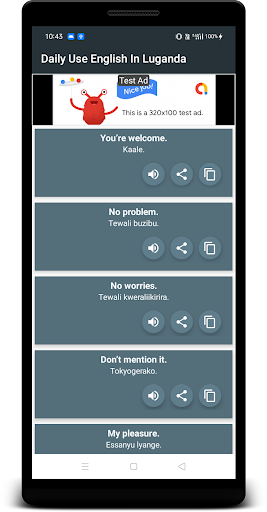 Learn English In Luganda Screen 3