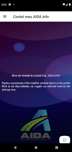 AIDA.info Screen 2