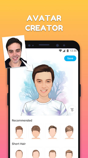MomentCam Cartoons & Stickers android2mod screenshots 1