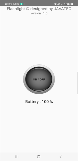 Android application Flshlight screenshort