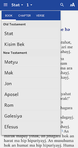 Android application Hopikes Buk Baybel screenshort