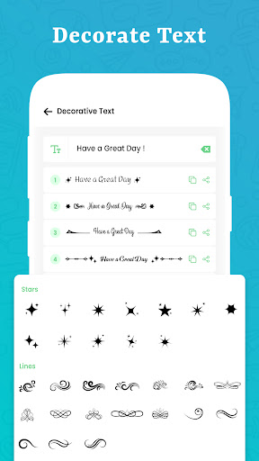 Chat Style for WhatsApp :Fonts Screen 3