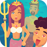 Mermaid Crush: Teen Sea Dating Games For Girls icon