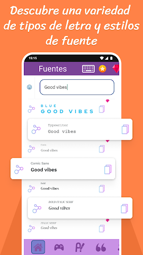 تطبيق Fuentes de Letras Bonitas برو5